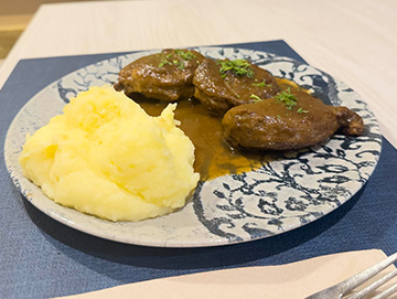 Carrillera con patata