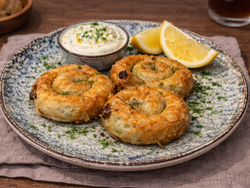 Empanadillas dde espinacas y queso Feta
